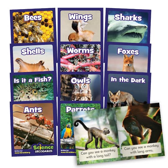 Junior Learning&#xAE; Science Decodables Phase 3 Non-Fiction Educational Learning Set